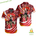 Calgary Flames NHL Hawaiian Halloween Hockey Fan Gift - Adult & Kids T-Shirts, Sweatshirts & Hoodies apparel design preview 1
