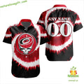 Grateful Dead Carolina Hurricanes Tie Dye Hawaiian - Adult & Kids T-Shirts, Sweatshirts & Hoodies apparel design preview 1