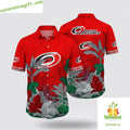 Carolina Hurricanes Hawaiian Tropical Summer Aloha - Adult & Kids T-Shirts, Sweatshirts & Hoodies apparel design preview 1