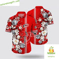 Carolina Hurricanes Hawaiian Tropical Floral Summer - Adult & Kids T-Shirts, Sweatshirts & Hoodies apparel design preview 1