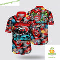 Carolina Hurricanes Hawaiian Tropical Fruits Summer - Adult & Kids T-Shirts, Sweatshirts & Hoodies apparel design preview 1