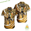 Chicago Blackhawks Halloween Hawaiian - Adult & Kids T-Shirts, Sweatshirts & Hoodies apparel design preview 1