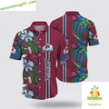 Colorado Avalanche Tropical Floral Hawaiian Summer LV - Adult & Kids T-Shirts, Sweatshirts & Hoodies apparel design preview 1