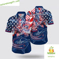 Columbus Blue Jackets Hawaiian 4th of July Aloha - Adult & Kids T-Shirts, Sweatshirts & Hoodies apparel design preview 1