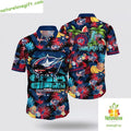 Columbus Blue Jackets Hawaiian Tropical Fruits Summer - Adult & Kids T-Shirts, Sweatshirts & Hoodies apparel design preview 1
