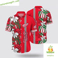 Detroit Red Wings Hawaiian Tropical Floral Summer - Adult & Kids T-Shirts, Sweatshirts & Hoodies apparel design preview 1