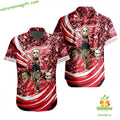 Detroit Red Wings Halloween Hawaiian Hockey Fan Gift - Adult & Kids T-Shirts, Sweatshirts & Hoodies apparel design preview 1