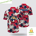Florida Panthers Hawaiian Tropical Begonia Summer - Adult & Kids T-Shirts, Sweatshirts & Hoodies apparel design preview 1