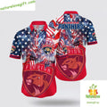 Florida Panthers Hawaiian 4th of July Aloha Summer - Adult & Kids T-Shirts, Sweatshirts & Hoodies apparel design preview 1