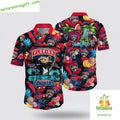 Florida Panthers Tropical Fruit Hawaiian Summer - Adult & Kids T-Shirts, Sweatshirts & Hoodies apparel design preview 1