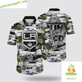 Los Angeles Kings Hawaiian Tropical Summer Beach - Adult & Kids T-Shirts, Sweatshirts & Hoodies apparel design preview 1