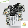 Los Angeles Kings Hawaiian with Tropical Hat and - Adult & Kids T-Shirts, Sweatshirts & Hoodies apparel design preview 1