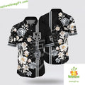 Los Angeles Kings Hawaiian Tropical Floral Summer - Adult & Kids T-Shirts, Sweatshirts & Hoodies apparel design preview 1
