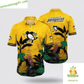Pittsburgh Penguins Hawaiian Tropical Aloha - Adult & Kids T-Shirts, Sweatshirts & Hoodies apparel design preview 1