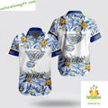 St Louis Blues Hawaiian Team Aloha Beach Vibe - Adult & Kids T-Shirts, Sweatshirts & Hoodies apparel design preview 1