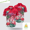 Washington Capitals Hawaiian Tropical Parrot Flamingo - Adult & Kids T-Shirts, Sweatshirts & Hoodies apparel design preview 1