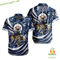 Winnipeg Jets Halloween Hawaiian NHL Movies Character - Adult & Kids T-Shirts, Sweatshirts & Hoodies apparel design preview 1