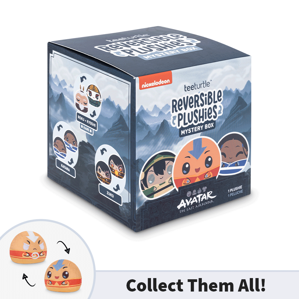 Avatar: The Last Airbender Reversible Plushie Mystery - Adult & Kids T-Shirts, Sweatshirts & Hoodies apparel design preview 1