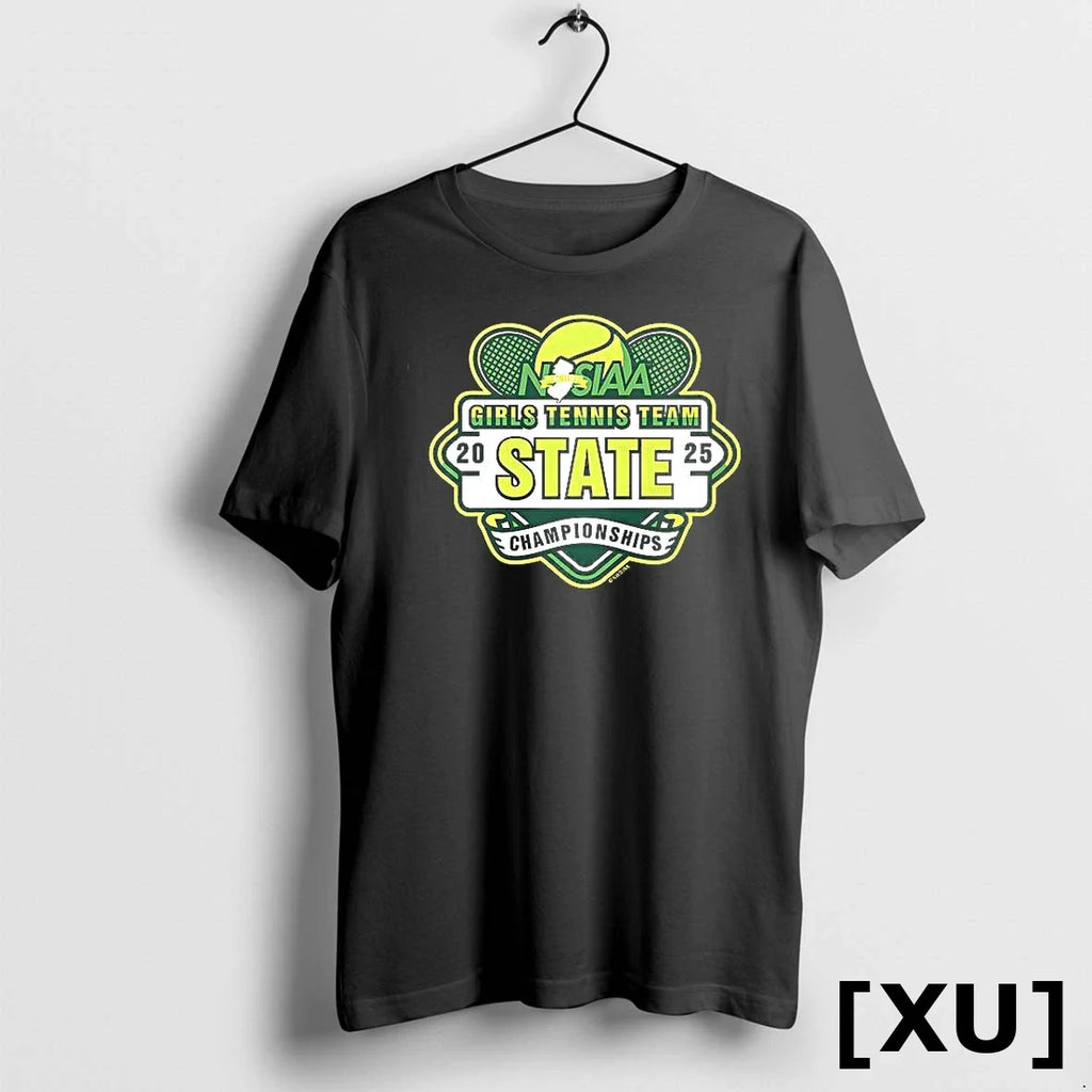 Njsiaa Girls Tennis Team 2025 State Championships - Adult & Kids T-Shirts, Sweatshirts & Hoodies apparel design preview 1