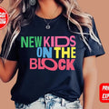 NKOTB Magic Summer 2024 New Block Vintage Group Tour - Adult & Kids T-Shirts, Sweatshirts & Hoodies apparel design preview 1
