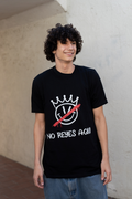 No Reyes Aqui (Black) - Adult & Kids T-Shirts, Sweatshirts & Hoodies apparel design preview 1
