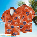 NY Mets Hawaiian Major League Baseball Tropical - Adult & Kids T-Shirts, Sweatshirts & Hoodies apparel design preview 1