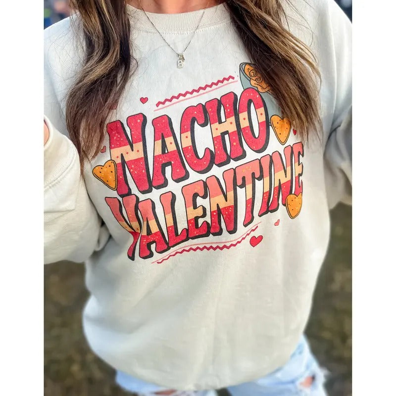 Nacho Valentine Top - Adult & Kids T-Shirts, Sweatshirts & Hoodies apparel design preview 1