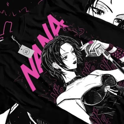 Nana Osaki Black Stones Funny Girl Kawaii All Sizes - Adult & Kids T-Shirts, Sweatshirts & Hoodies apparel design preview 1