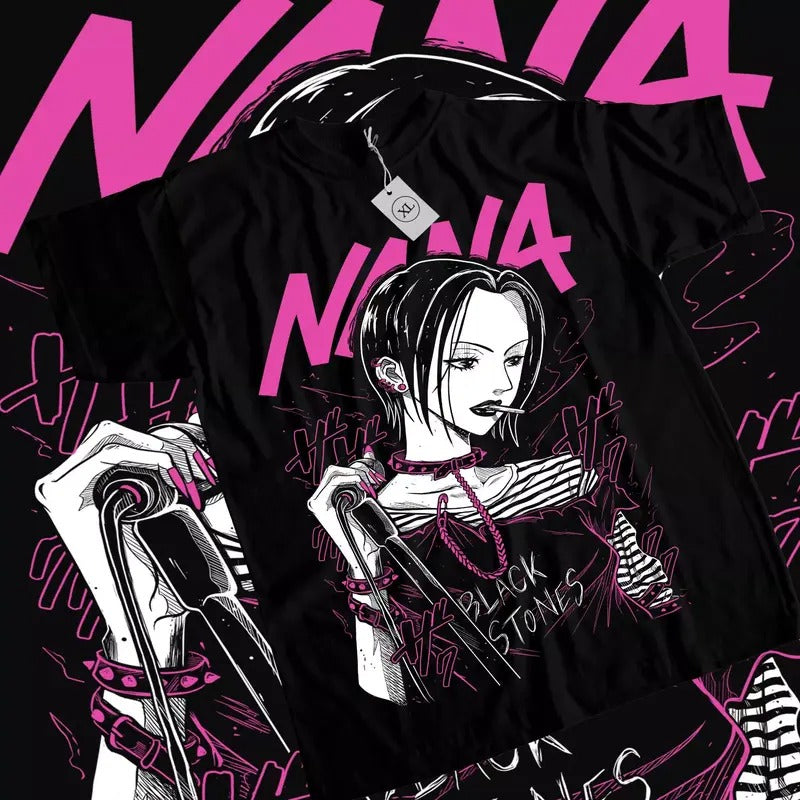 Nana Osaki Black Stones Manga Anime All Size - Adult & Kids T-Shirts, Sweatshirts & Hoodies apparel design preview 1