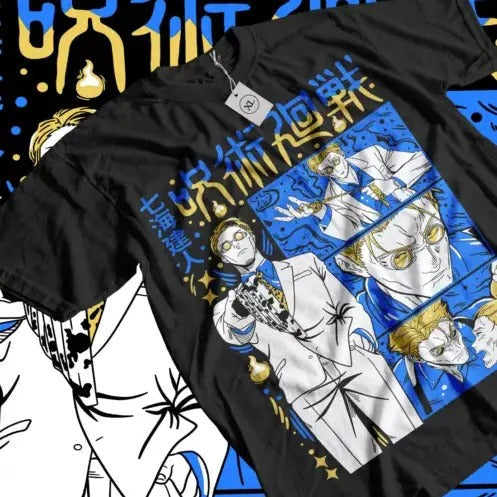 Nanami Kento Jujutsu Kaisen JJK Gojo Satoru Horror - Adult & Kids T-Shirts, Sweatshirts & Hoodies apparel design preview 1