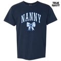 Nanny Ginger Jar Florals Comfort Colors 'NLB' - Adult & Kids T-Shirts, Sweatshirts & Hoodies apparel design preview 1