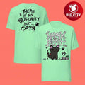 Napalm Death There is No Authority but Cats Two Sided - Adult & Kids T-Shirts, Sweatshirts & Hoodies apparel design preview 1