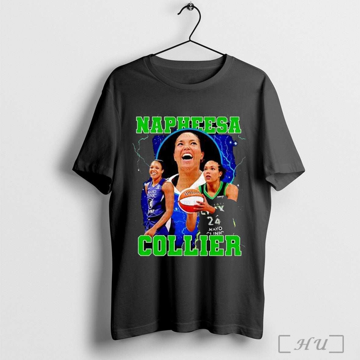 Napheesa Collier Lynx Basketball Player Step Sisters - Adult & Kids T-Shirts, Sweatshirts & Hoodies apparel design preview 1
