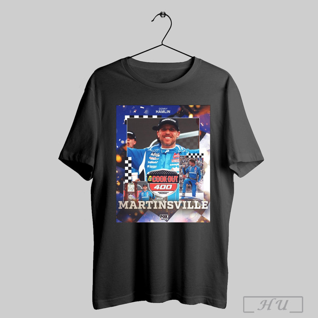 Nascar Cup Series Denny Hamlin Cook Out 400 - Adult & Kids T-Shirts, Sweatshirts & Hoodies apparel design preview 1