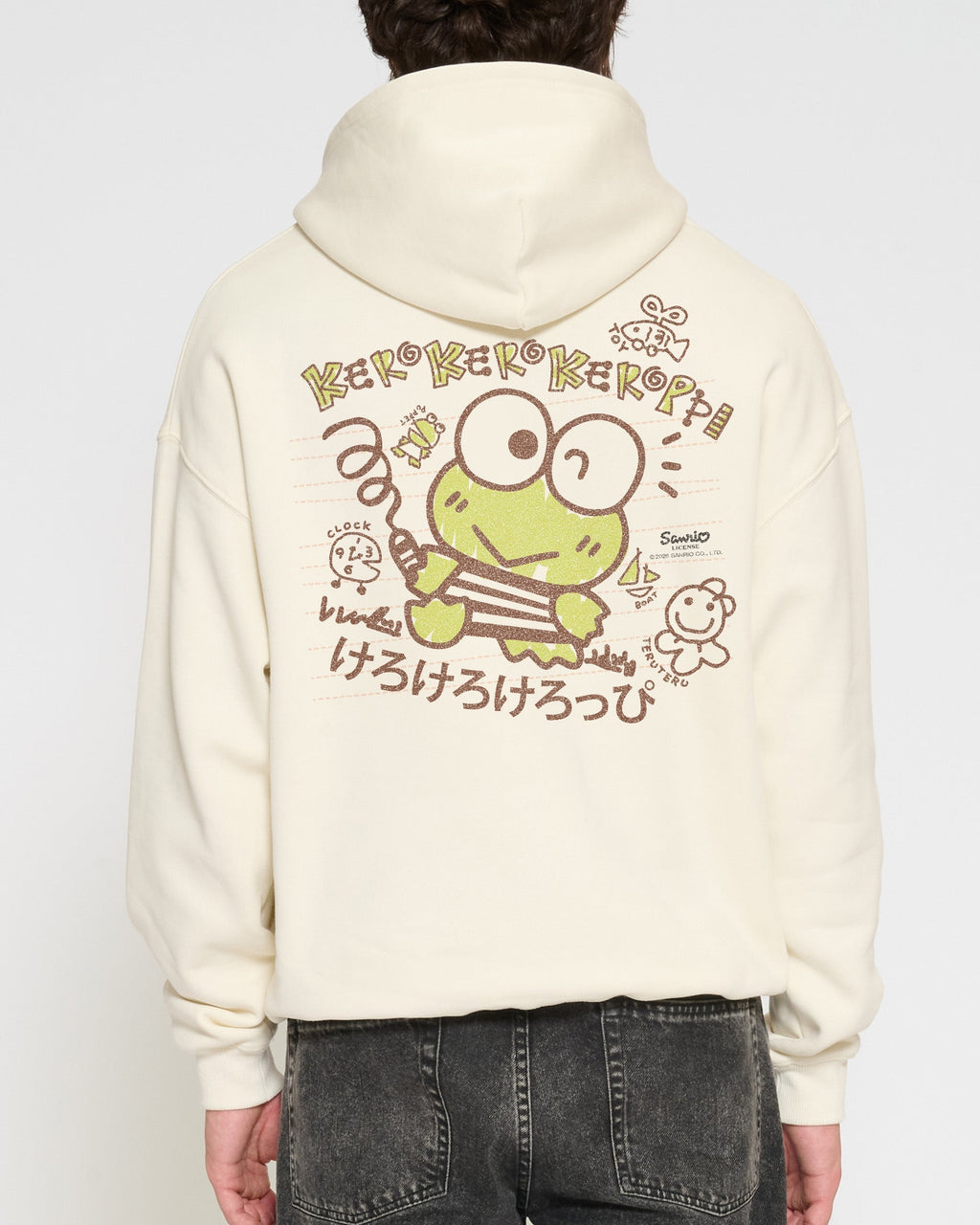 Keroppi Scribble - Adult & Kids T-Shirts, Sweatshirts & Hoodies apparel design preview 1