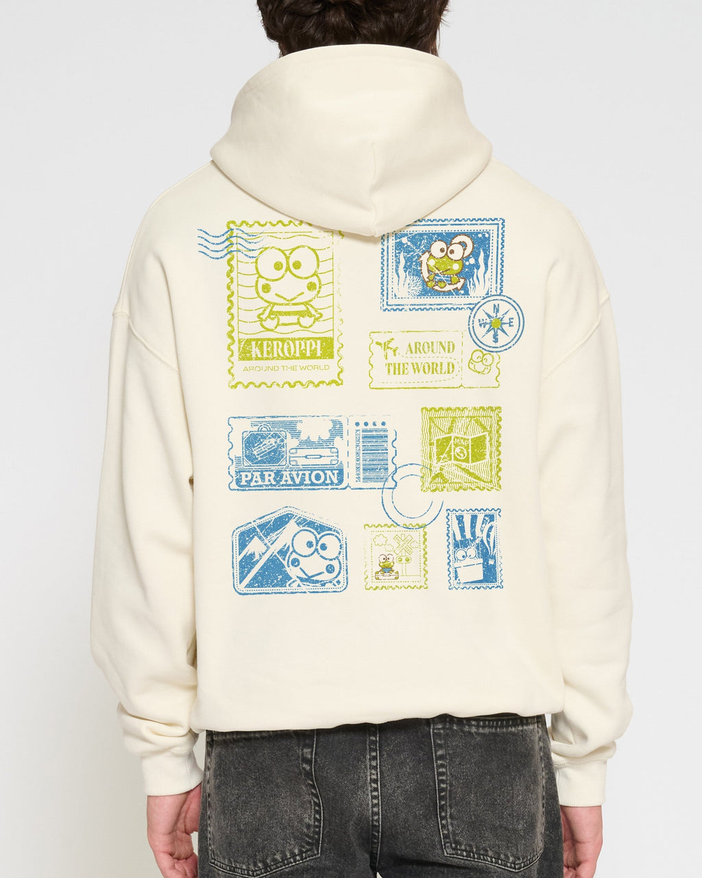 Keroppi Stamp - Adult & Kids T-Shirts, Sweatshirts & Hoodies apparel design preview 1