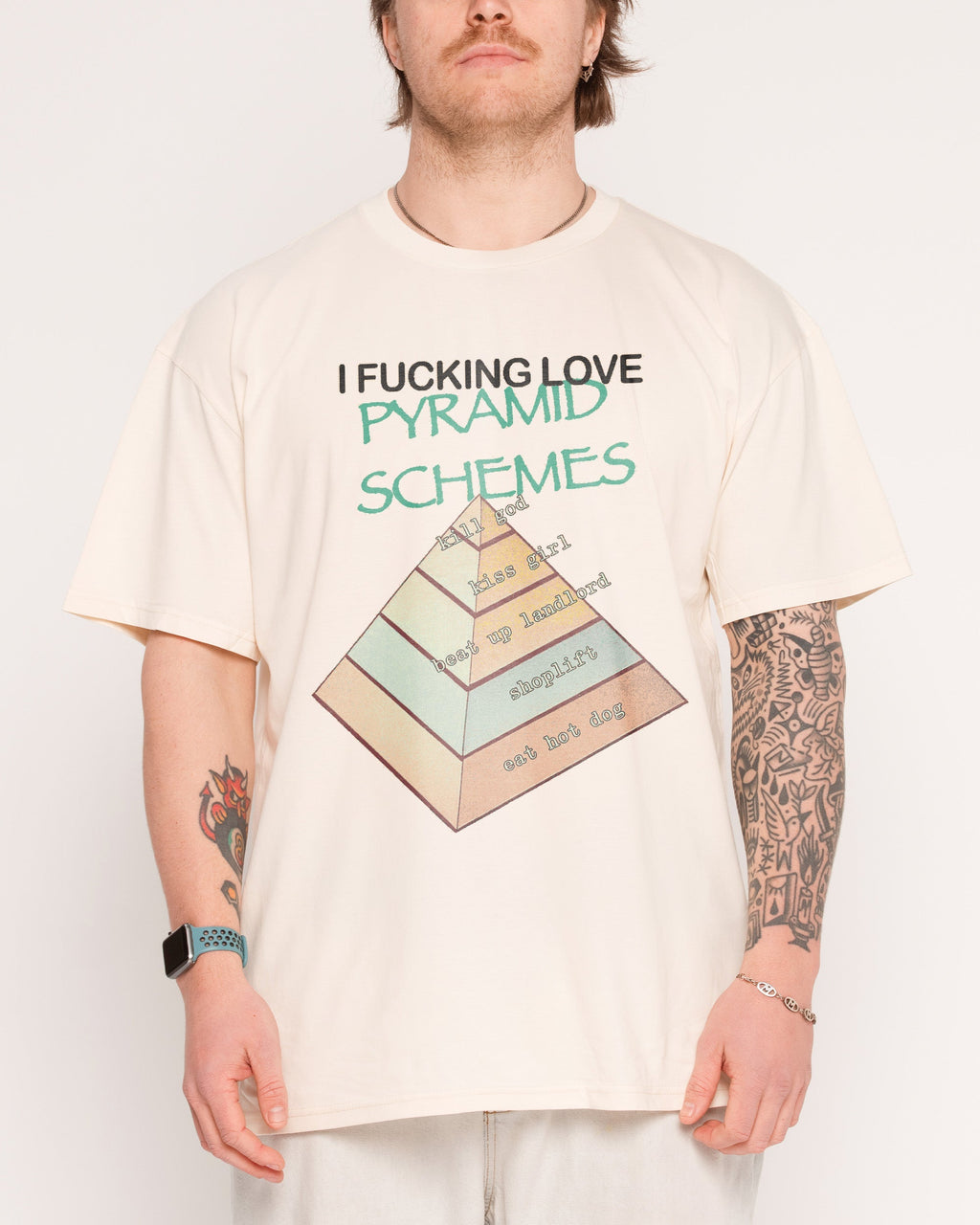 Pyramid Scheme - Adult & Kids T-Shirts, Sweatshirts & Hoodies apparel design preview 1