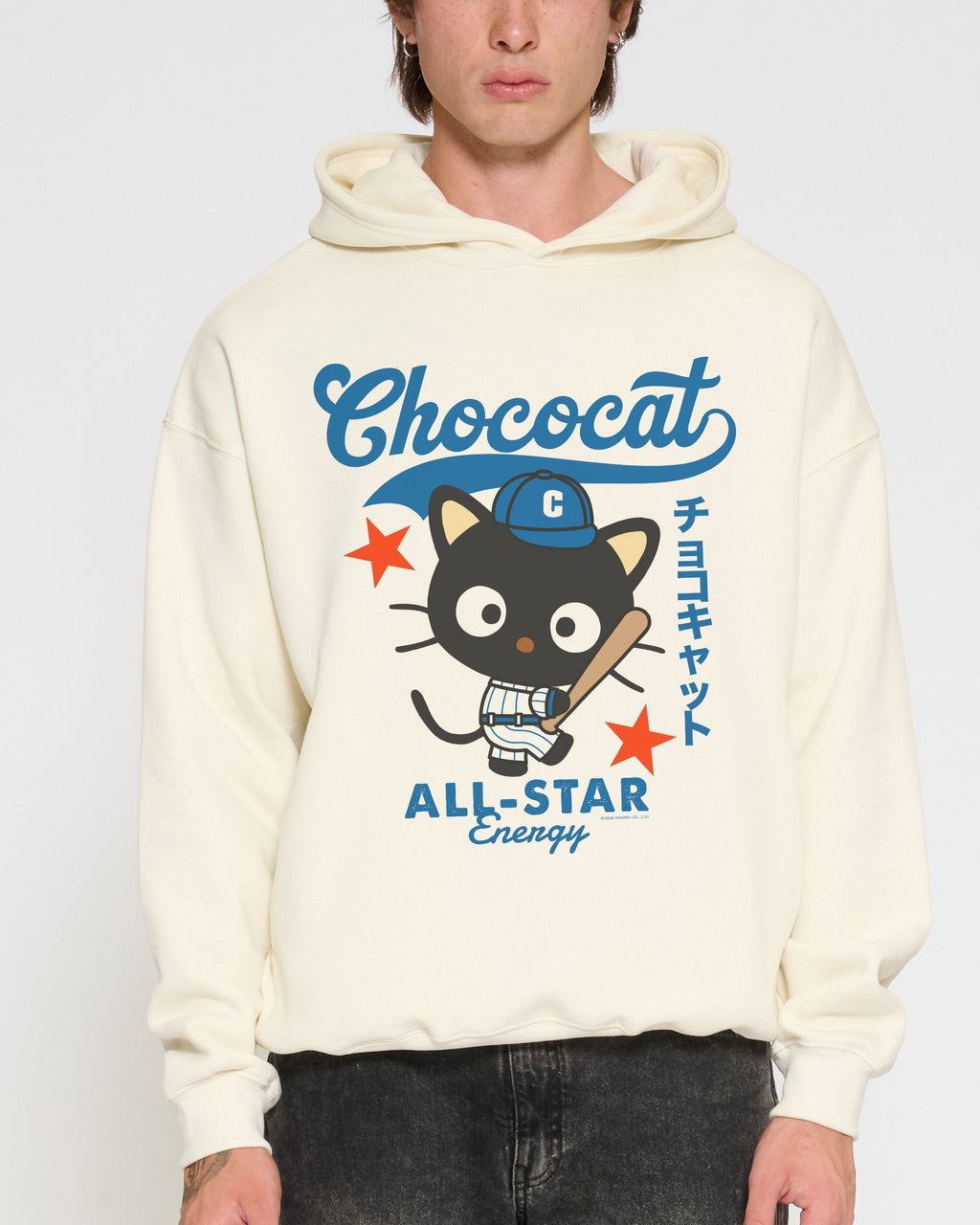 Chococat Baseball - Adult & Kids T-Shirts, Sweatshirts & Hoodies apparel design preview 1