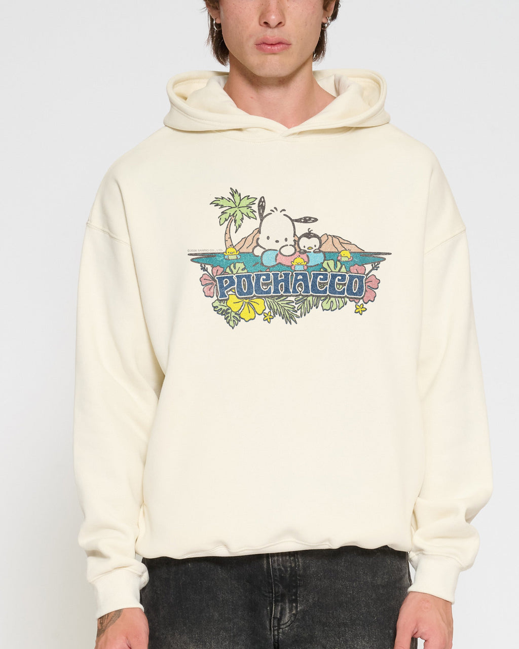 Pochacco Summer Friends - Adult & Kids T-Shirts, Sweatshirts & Hoodies apparel design preview 1