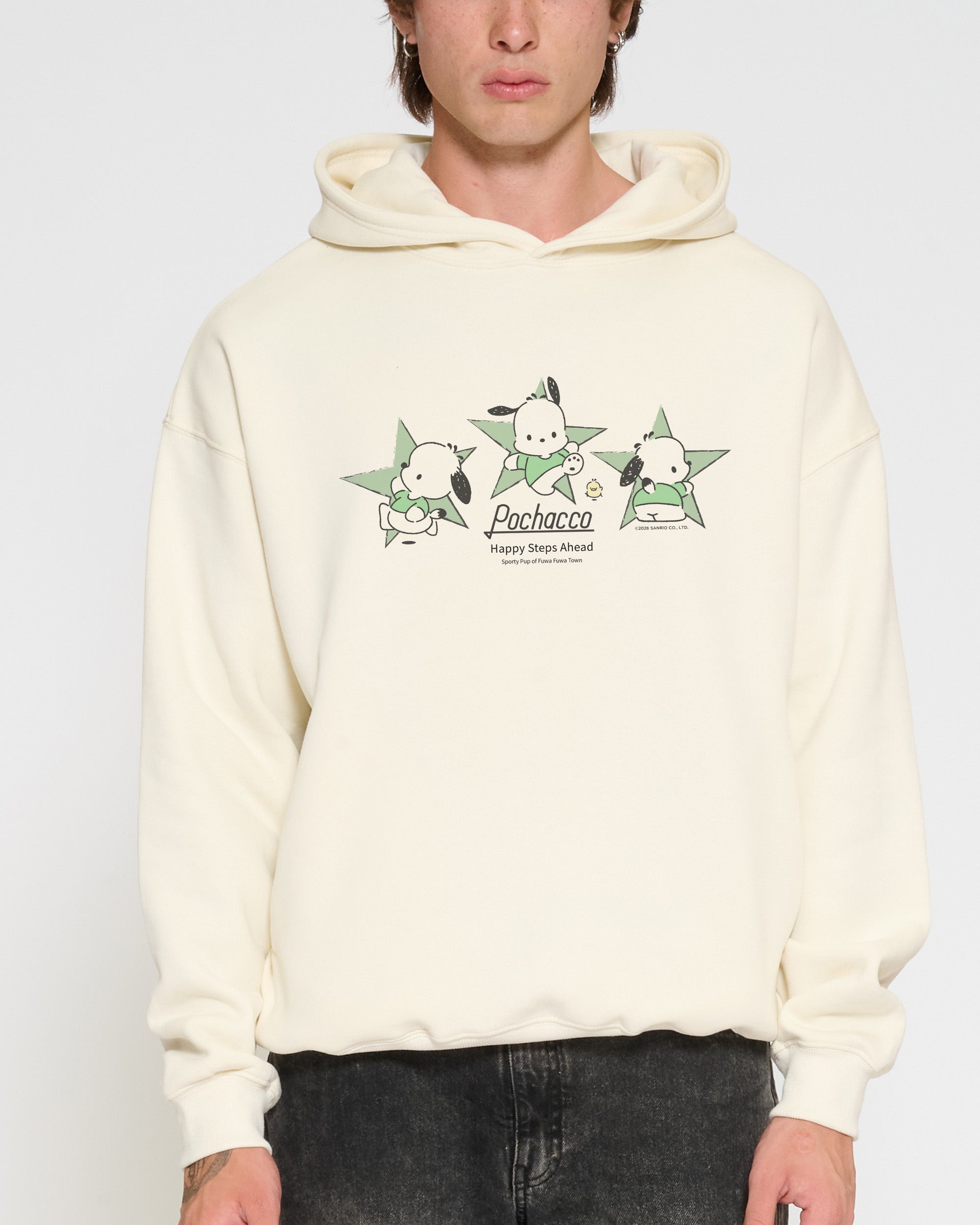Pochacco Happy Steps - Adult & Kids T-Shirts, Sweatshirts & Hoodies apparel design preview 1