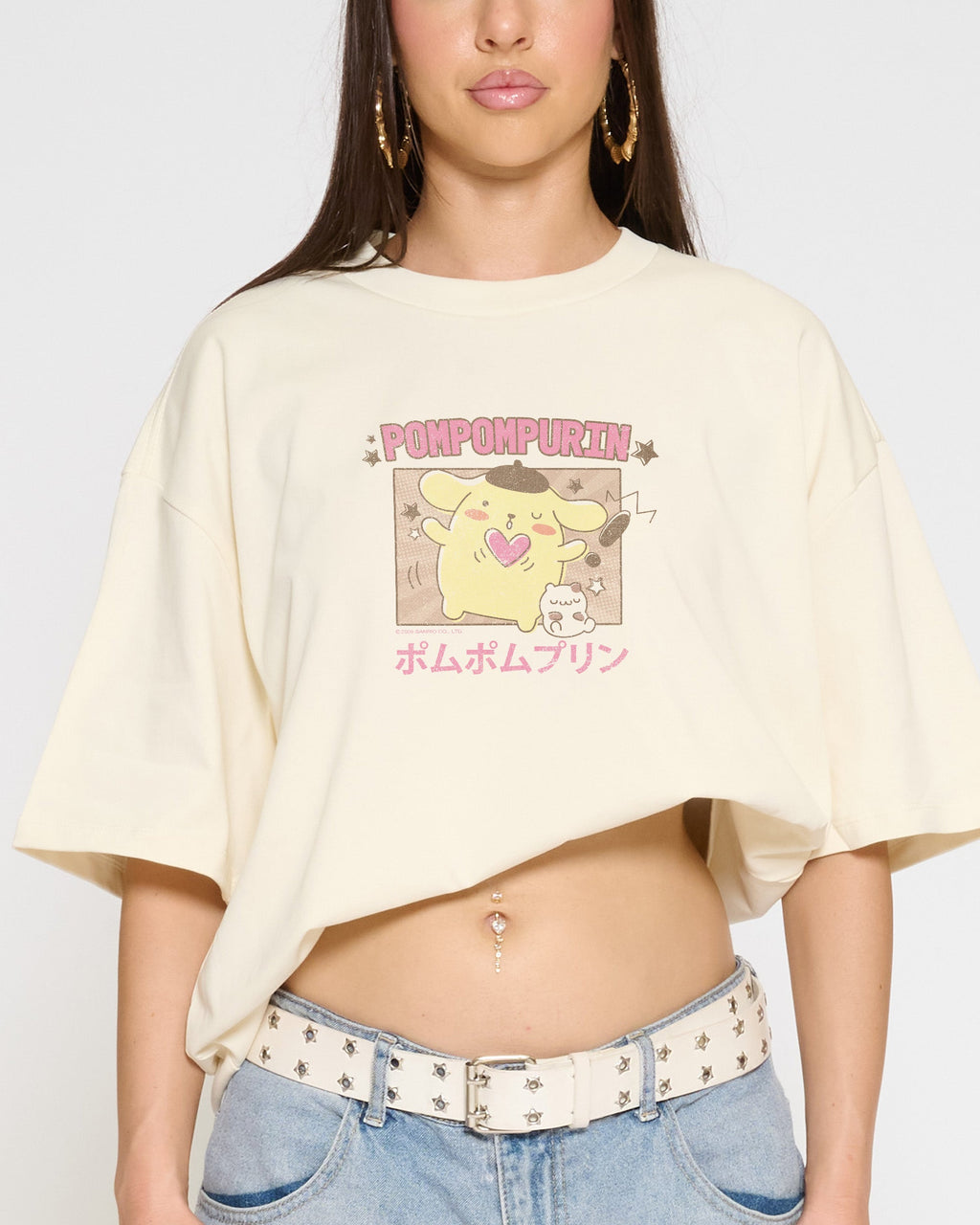 Pompompurin Kawaii Oversized - Adult & Kids T-Shirts, Sweatshirts & Hoodies apparel design preview 1