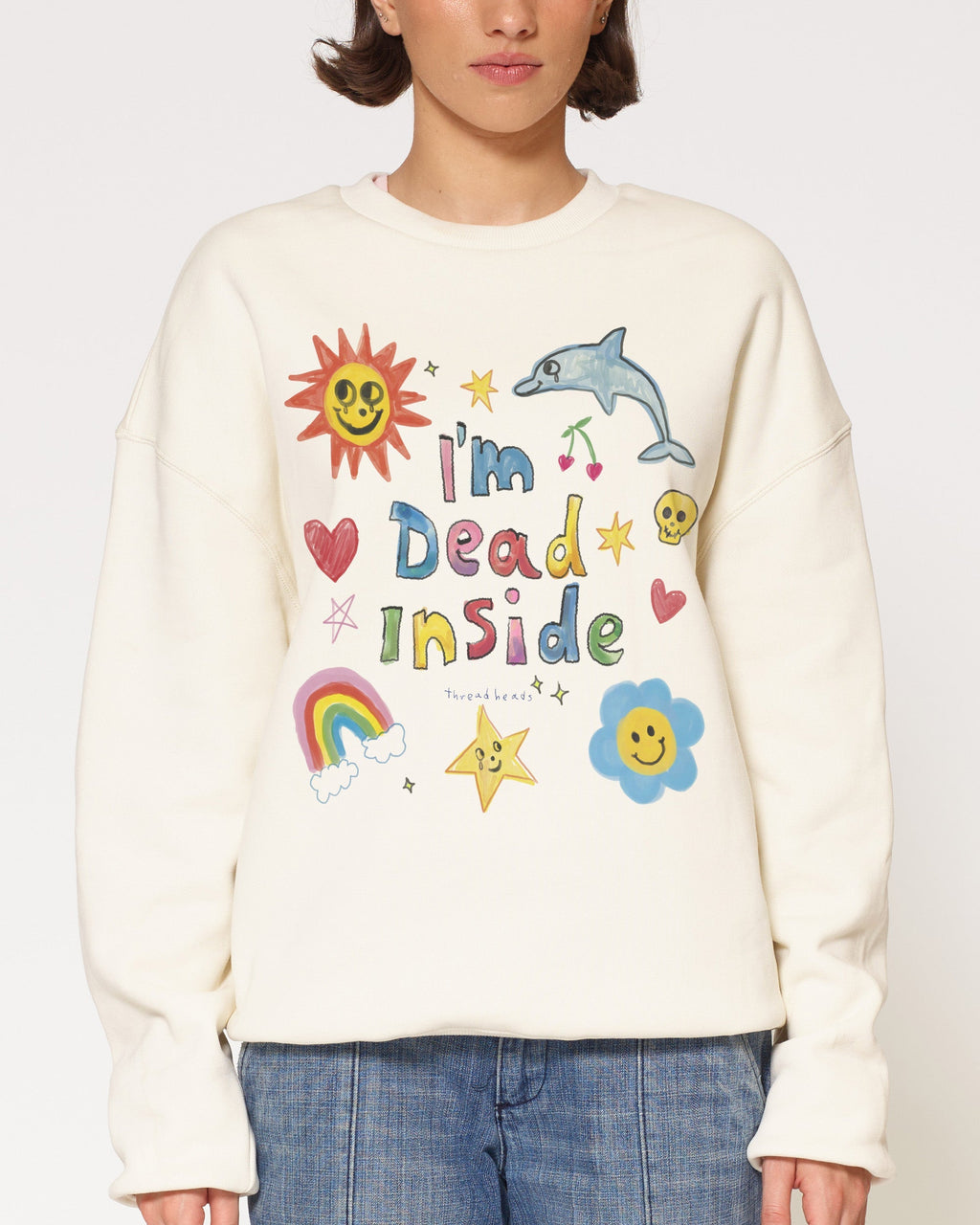 I'm Dead Inside - Adult & Kids T-Shirts, Sweatshirts & Hoodies apparel design preview 1