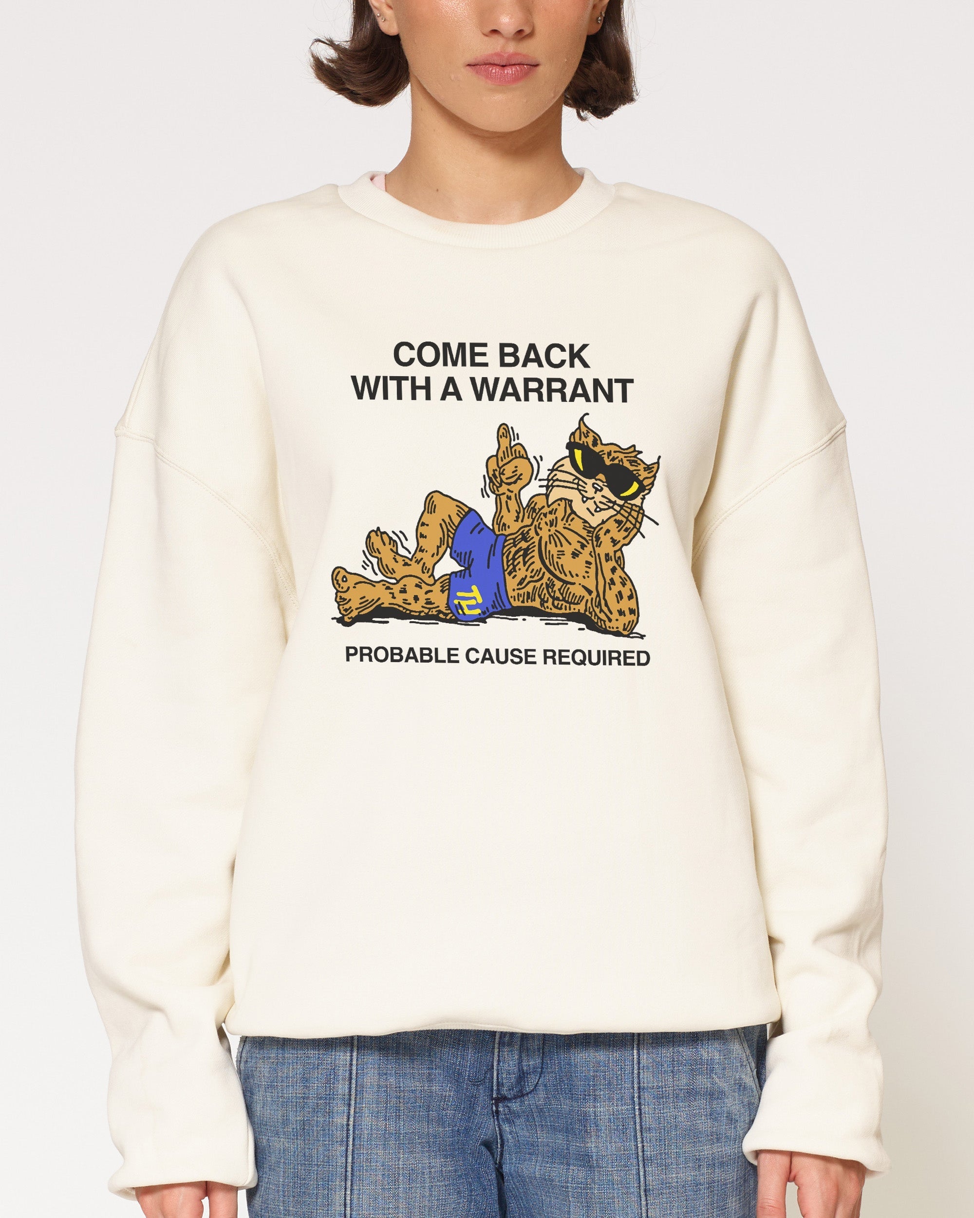 Come Back With A Warrant - Adult & Kids T-Shirts, Sweatshirts & Hoodies apparel design preview 1