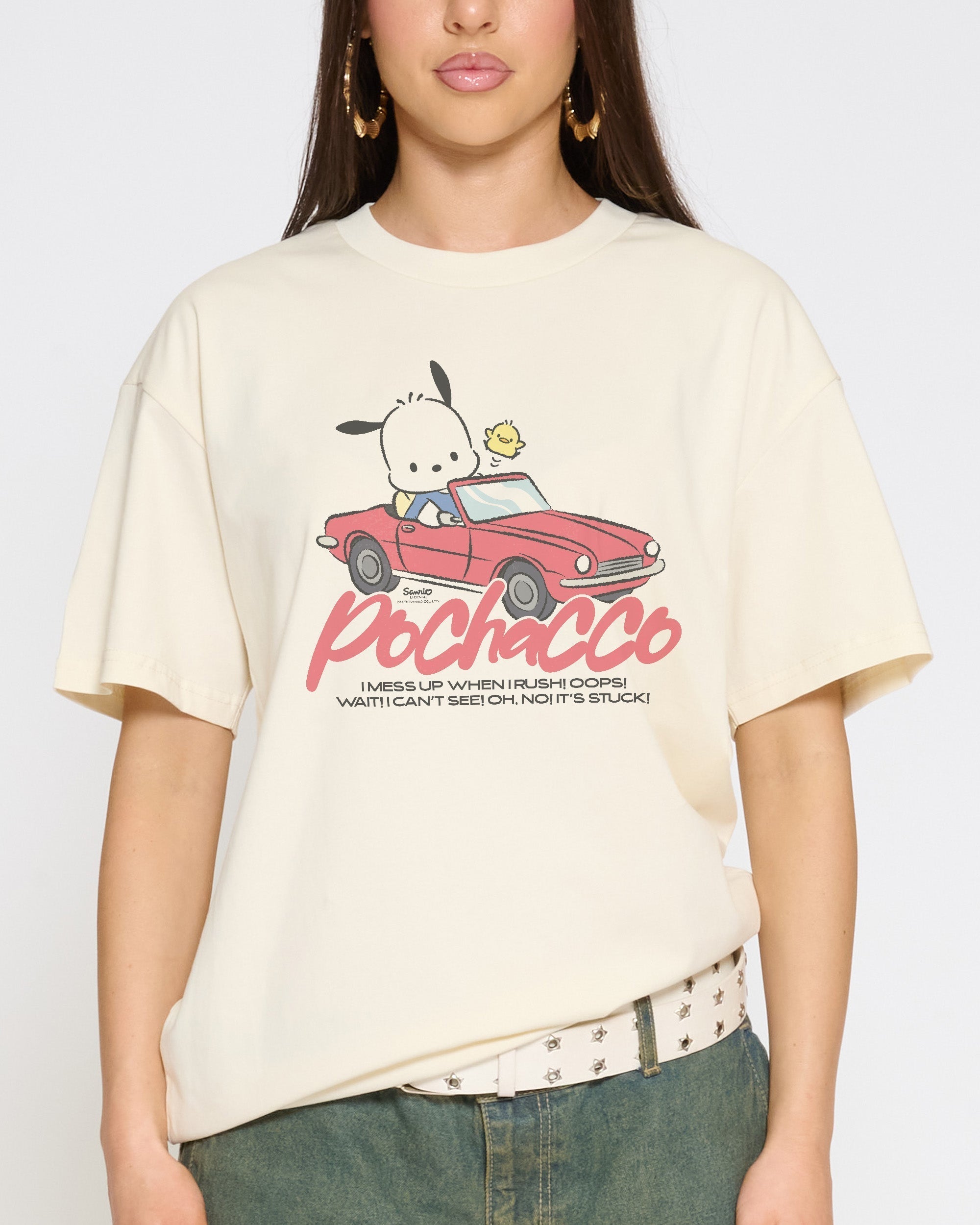 Pochacco Peak Hour - Adult & Kids T-Shirts, Sweatshirts & Hoodies apparel design preview 1
