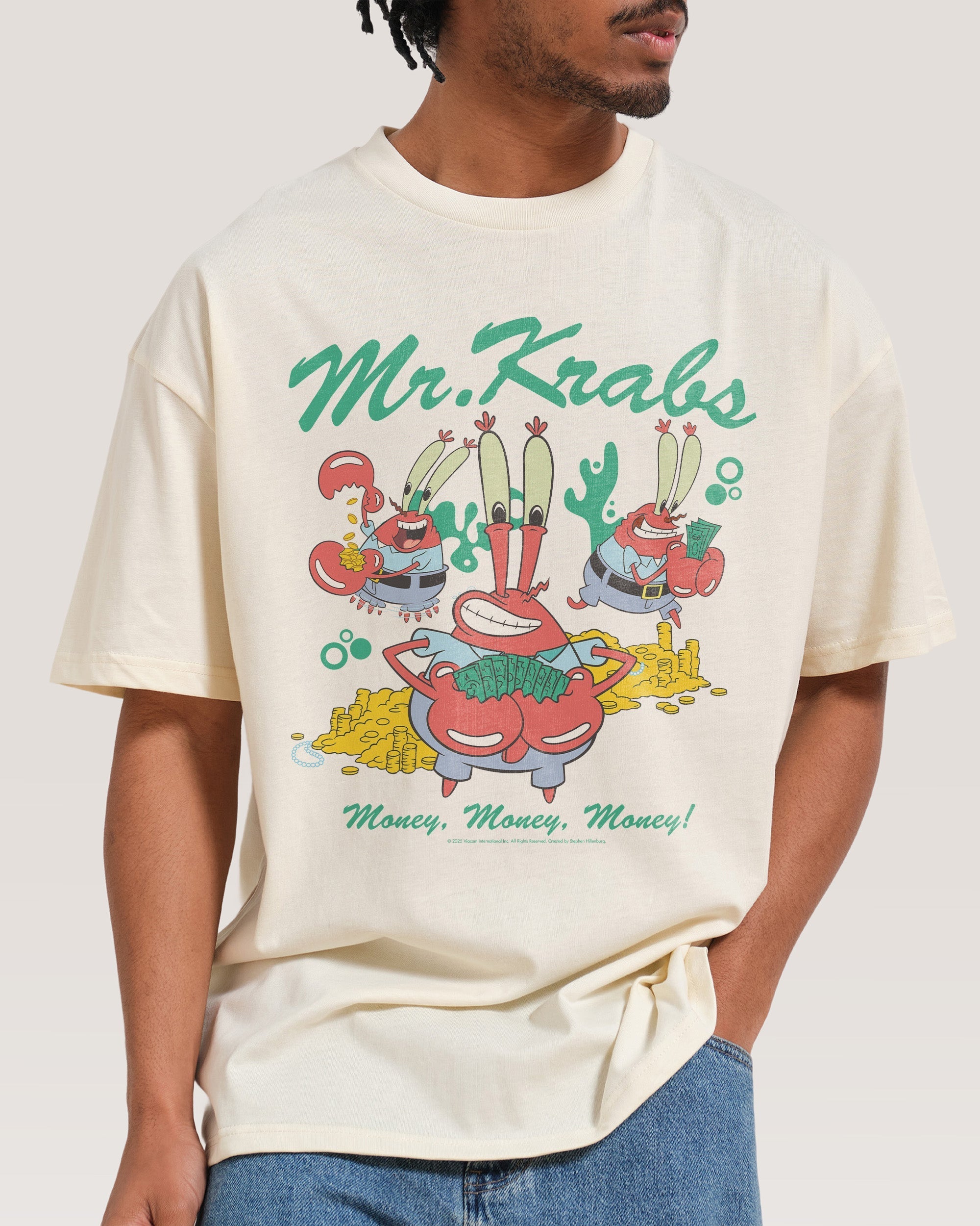 Money Man Krabs - Adult & Kids T-Shirts, Sweatshirts & Hoodies apparel design preview 1