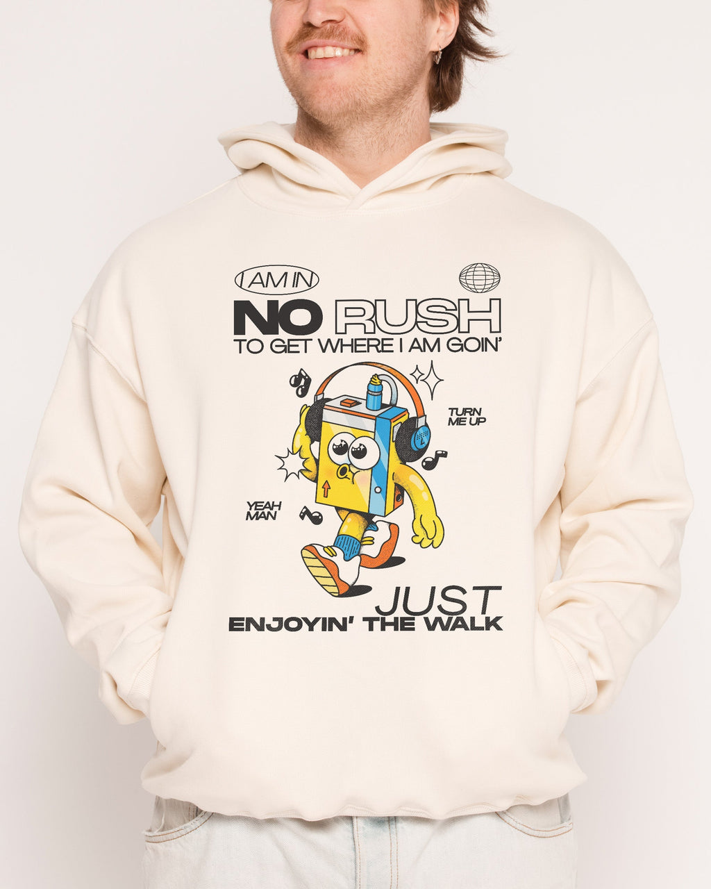 No Rush - Adult & Kids T-Shirts, Sweatshirts & Hoodies apparel design preview 1