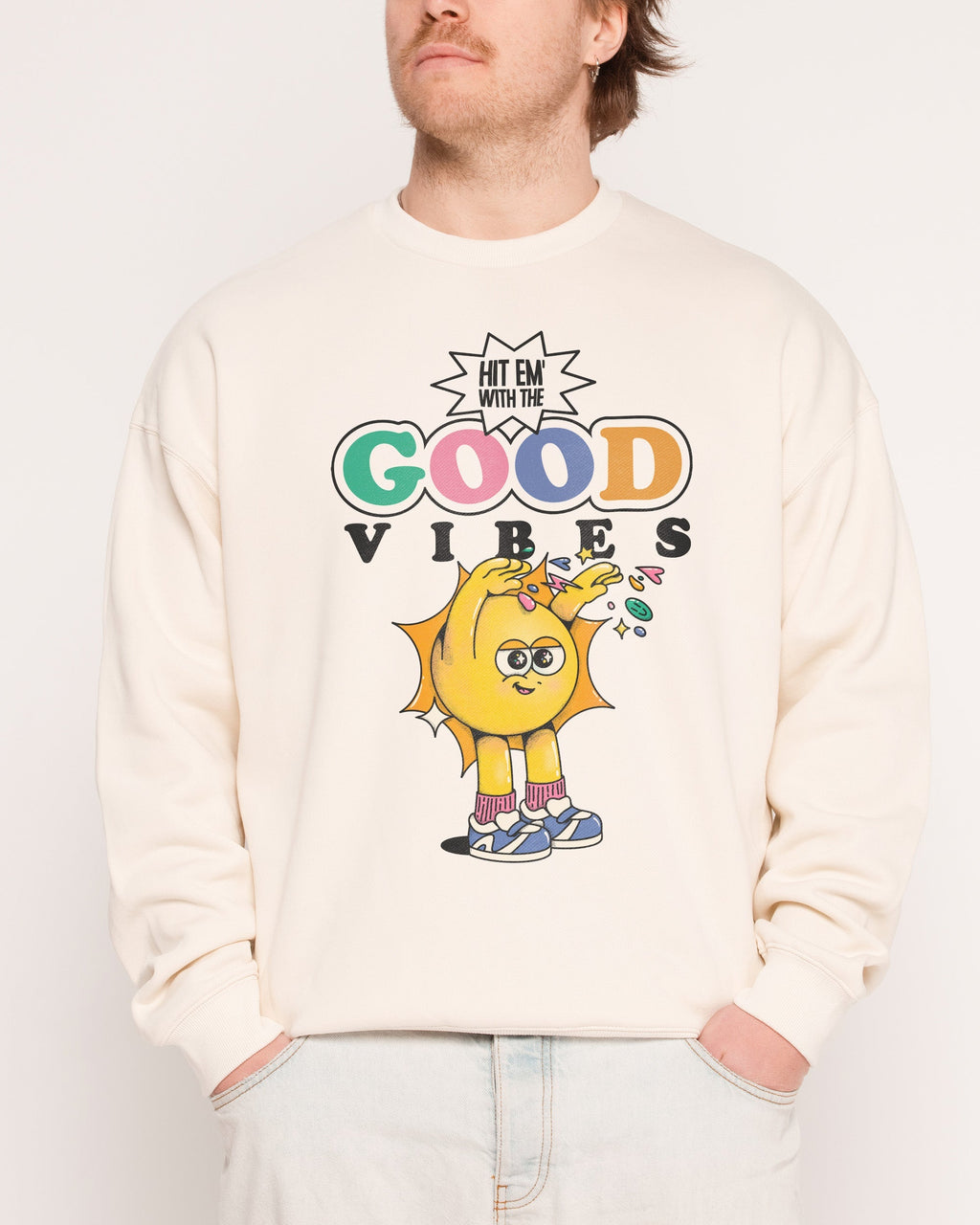 Good Vibes - Adult & Kids T-Shirts, Sweatshirts & Hoodies apparel design preview 1
