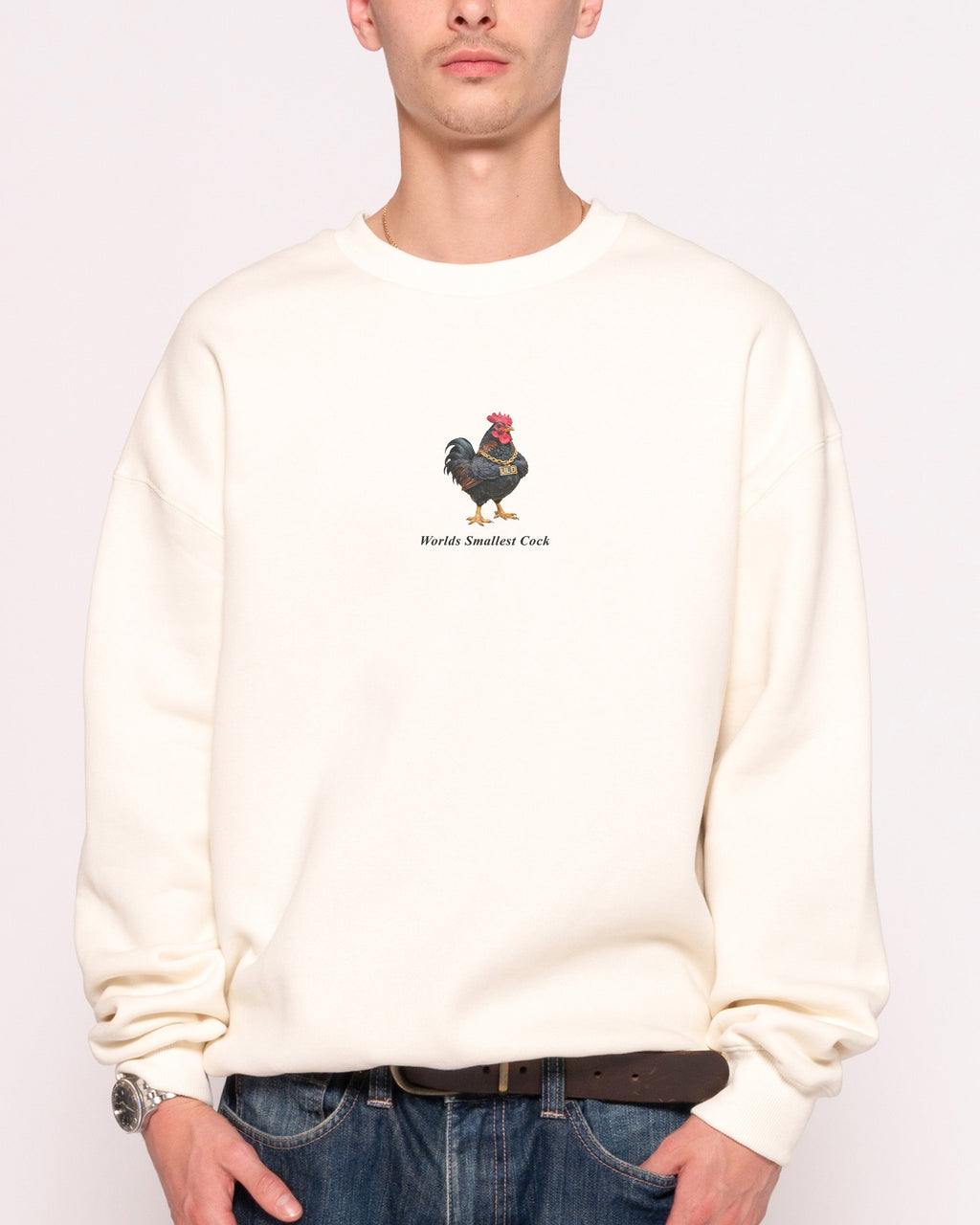 Worlds Smallest Cock - Adult & Kids T-Shirts, Sweatshirts & Hoodies apparel design preview 1