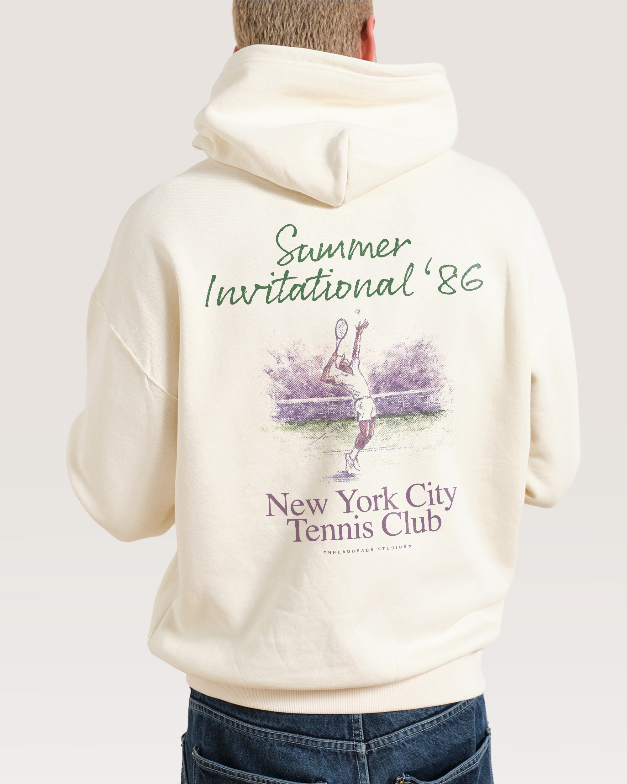 NYC Tennis Club - Adult & Kids T-Shirts, Sweatshirts & Hoodies apparel design preview 1