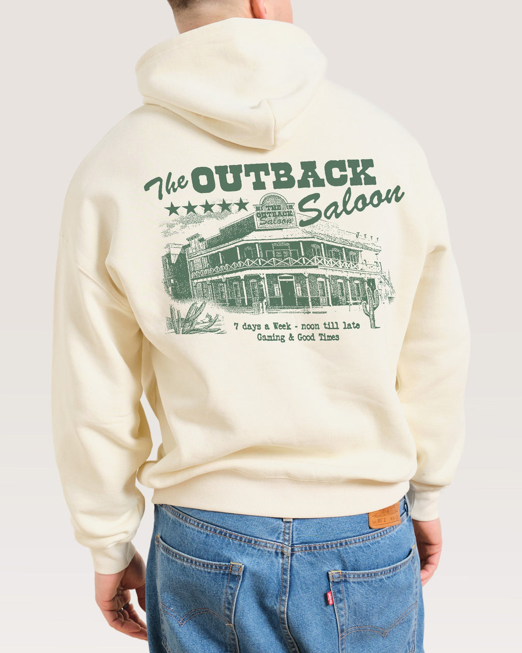 Outback Saloon - Adult & Kids T-Shirts, Sweatshirts & Hoodies apparel design preview 1